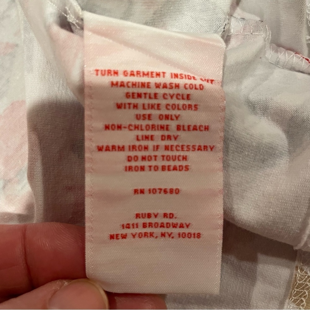 Ruby Red “Shore Thing” women’s multi color top NWT size 1x - Picture 5 of 11
